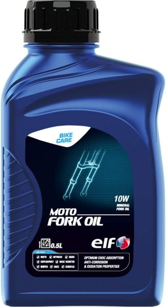 ELF エルフ MOTO FORK OIL 10W フォークオイル 0.5L×16本 213965
