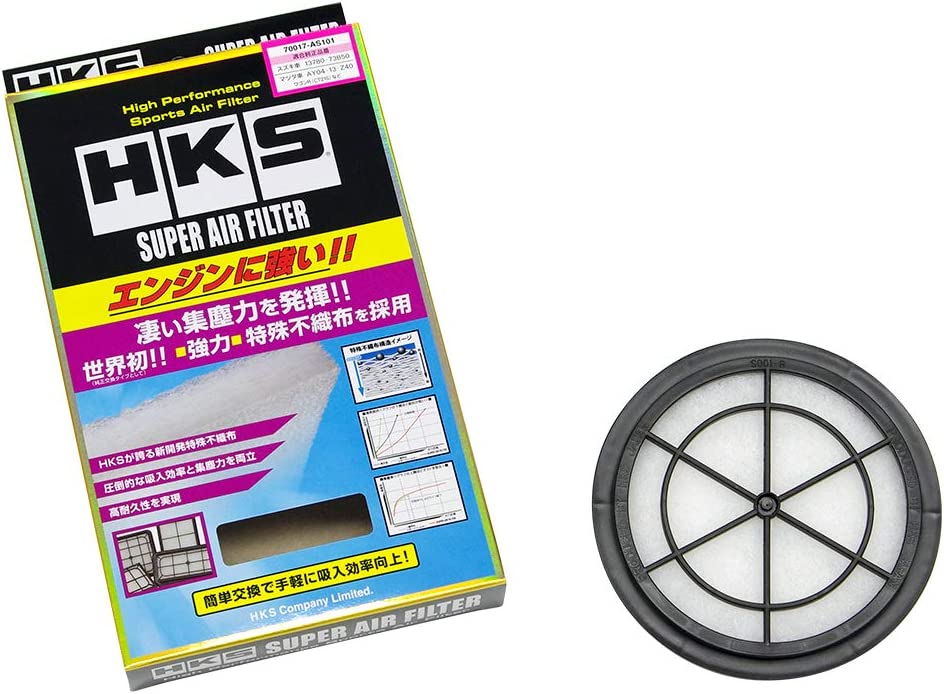 HKS スーパーエアフィルター セルボモード CN21S F6A(TURBO) 90/11-91/09 70017-AS101