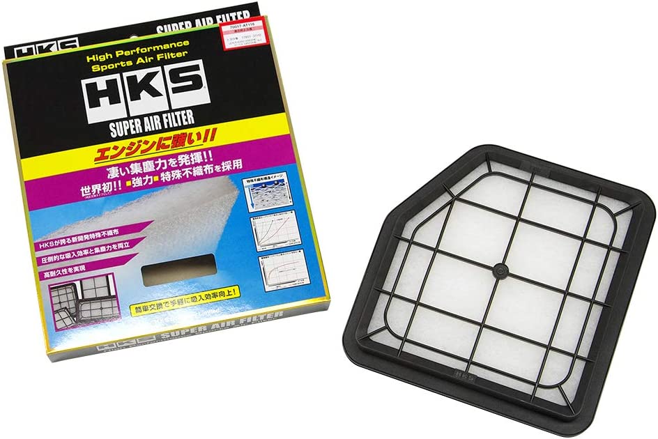 HKS スーパーエアフィルター マークX GRX125 4GR-FSE 04/11-09/10 70017-AT116