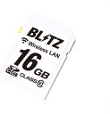 BLITZ 無線LAN内蔵SDHCカード レーダー探知機用Touch-BRAIN LASER TL312S(セパレート)専用品 BWSD16-TL312S