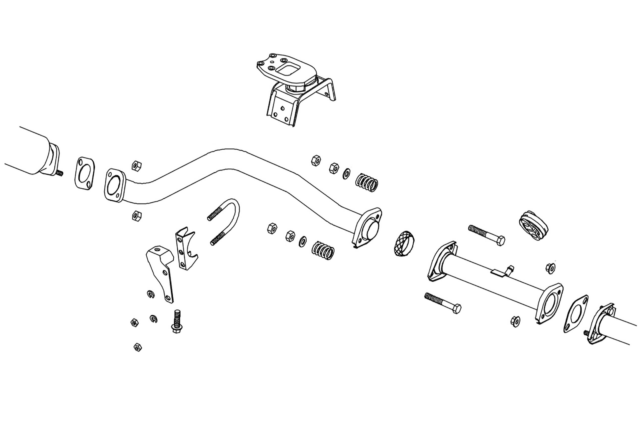 フジツボ FRONT PIPE フロントパイプ EA21R カプチーノ K6A H3.10～H10.3 620-80313