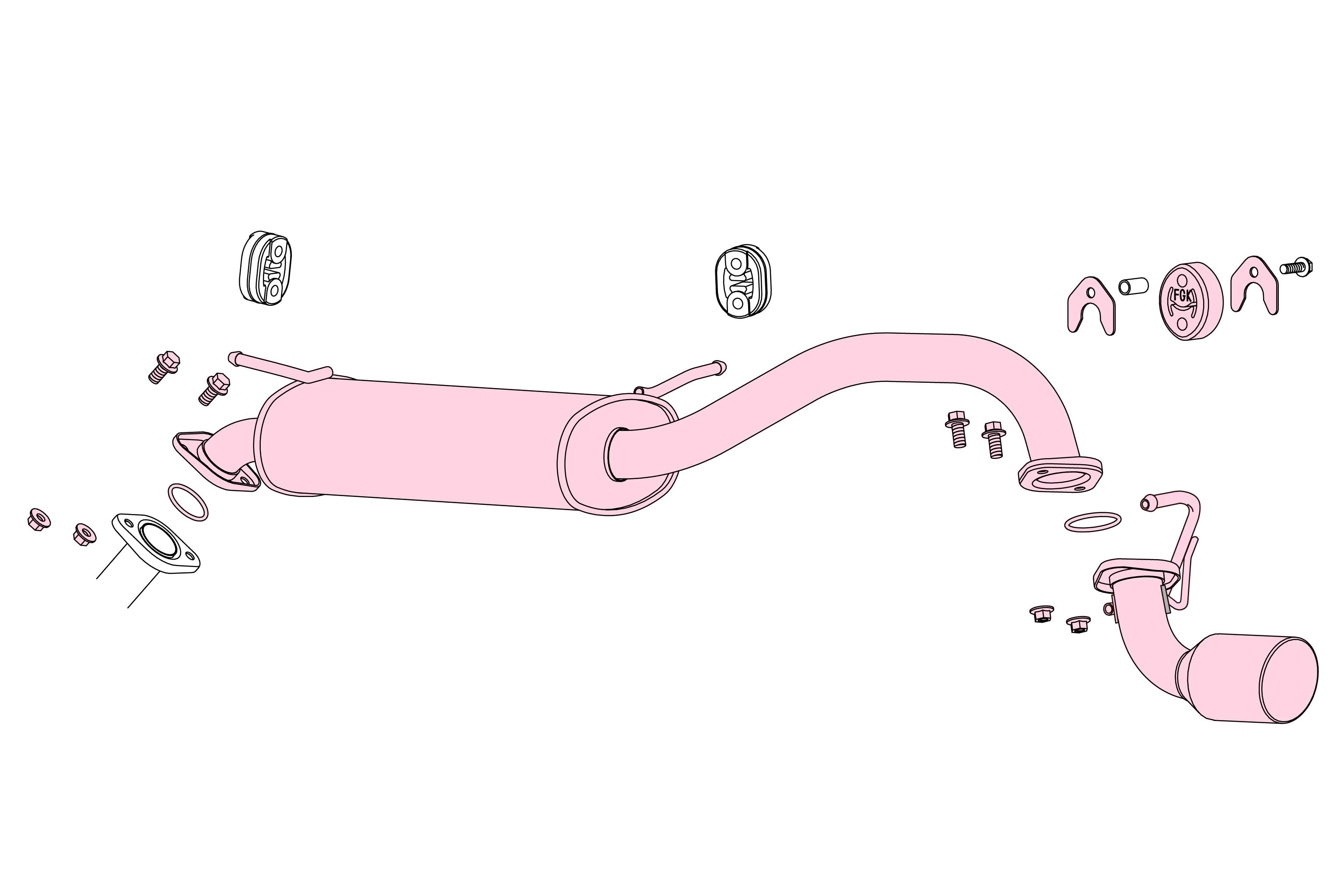 フジツボ Legalis K レガリス ケイ HN21S Kei ターボ 4WD K6A H10.10〜H13.4 460-80235