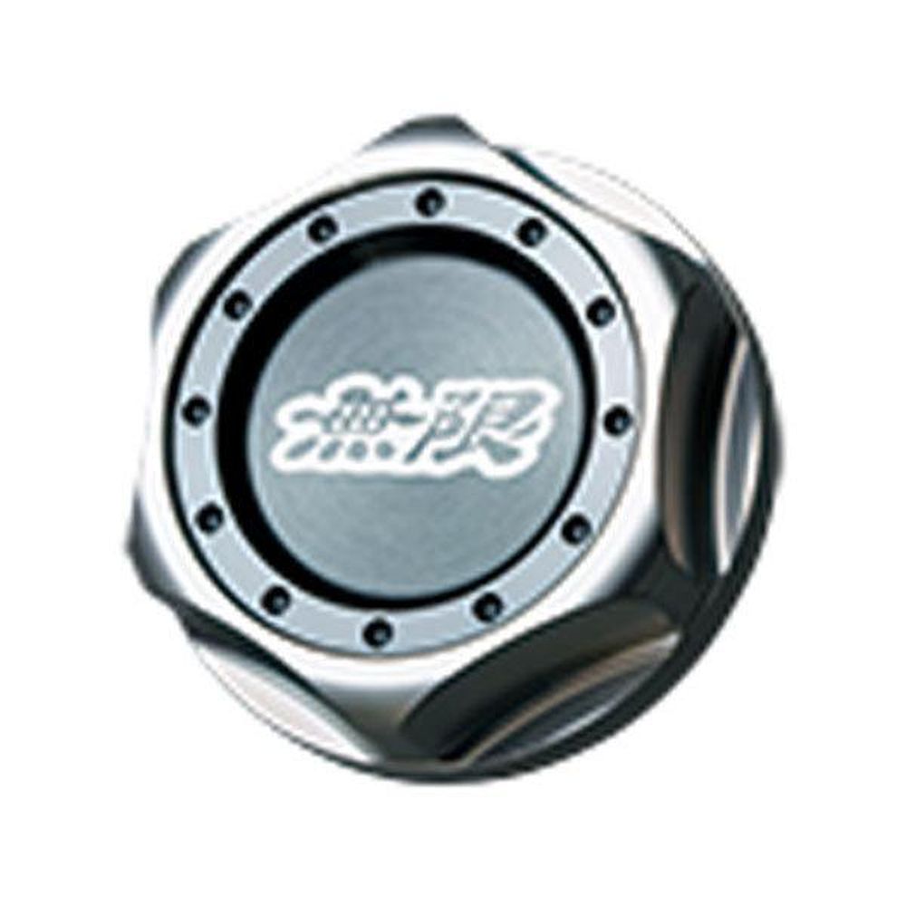 無限 ヘキサゴンオイルフィラーキャップ ホンダ車全般 アルミニウム製 グレーシルバー 15610XG8K2S0GS