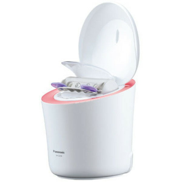 【アウトレット品・外箱ダメージあり】 新品 パナソニック Panasonic EH-CSA98-P(ピンク調) スチーマー ナノケア/W温冷エステ アロマタブレ...