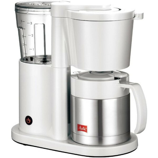 メリタ コーヒーメーカー 【新品】メリタ Melitta SKT52-3-W(ホワイト) コーヒーメーカー ALLFI(オルフィ) 700mL 2-5杯 ステンレス製保湿ポット フィルターペーパー40枚付 4902717222729