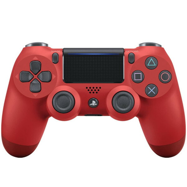 新品 ソニー インタラクティブエンタテインメント SIE CUH-ZCT2J11 ワイヤレスコントローラー DUALSHOCK(R)4 マグマ レッド PS4 純正 4948872414296