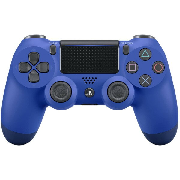 新品 ソニー インタラクティブエンタテインメント SIE CUH-ZCT2J12 ワイヤレスコントローラー DUALSHOCK(R)4 ウェイブ ブルー PS4 純正 4948872414302