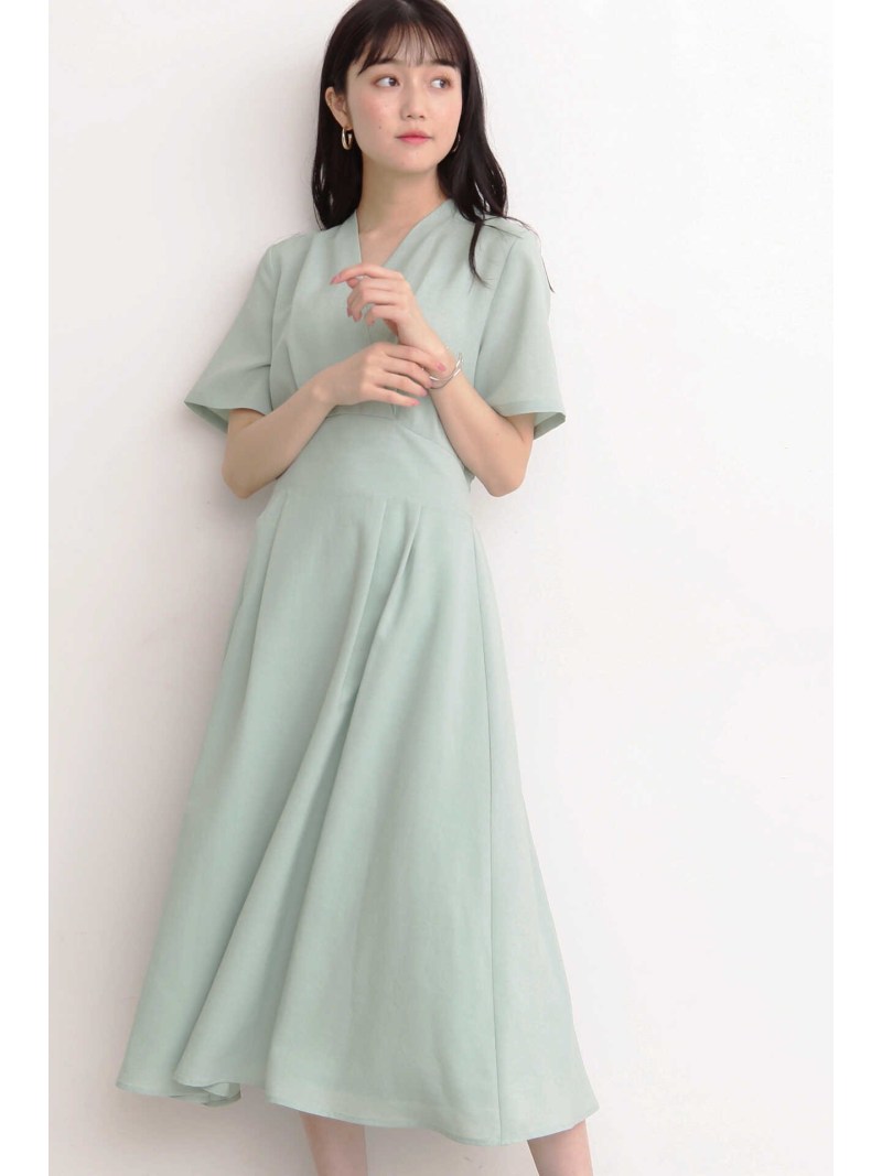 楽天市場 Rakuten Fashion Sale 40 Off ドライポプリンカシュクールワンピース N Natural Beauty Basic エヌ ナチュラルビューティーベーシック ワンピース ワンピースその他 イエロー ネイビー グリーン Rba E 送料無料 N Natural Beauty Basic