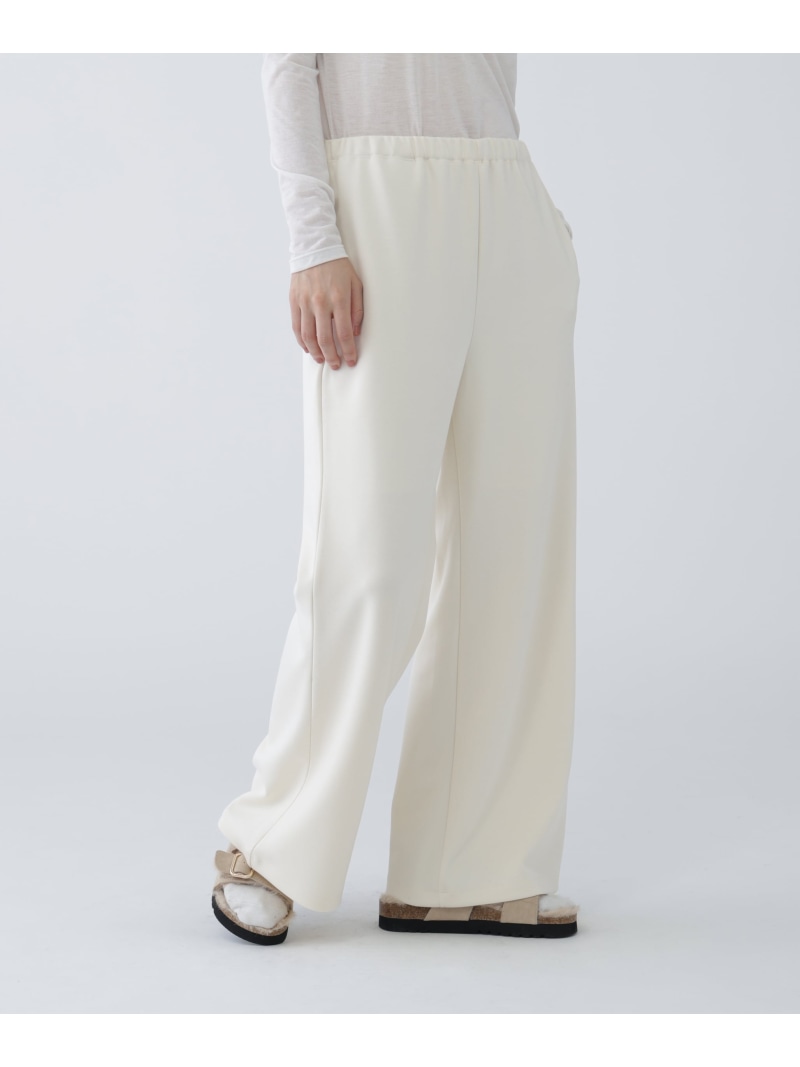 Rakuten - 【SALE／50%OFF】＜NAVYNAVY＞楽ちんキレイ見えダンボールセットアップ N. Natural Beauty Basic エヌ ナチュラルビューティーベーシック* パンツ その他のパンツ ホワイト ネイビー【RBA_E】【送料無料】[Rakuten Fashion]