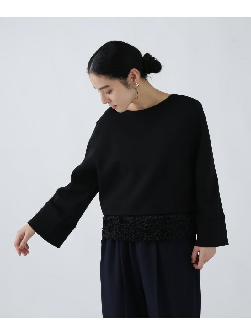 Rakuten - 【SALE／50%OFF】＜NAVYNAVY＞甘さを着替える2WAYダンボールプルオーバー N. Natural Beauty Basic エヌ ナチュラルビューティーベーシック* トップス その他のトップス ブラック グレー ホワイト【RBA_E】【送料無料】[Rakuten Fashion]