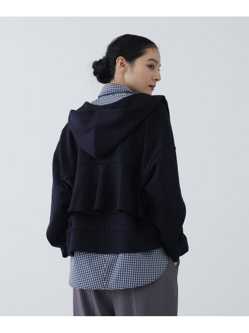 Rakuten - 【SALE／50%OFF】＜NAVYNAVY＞楽ちんキレイ見えダンボールセットアップ N. Natural Beauty Basic エヌ ナチュラルビューティーベーシック* トップス その他のトップス ネイビー ホワイト【RBA_E】【送料無料】[Rakuten Fashion]