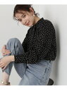 【SALE／10 OFF】ボウタイ風とろみブラウス 24SS N. Natural Beauty Basic エヌ ナチュラルビューティーベーシック トップス シャツ ブラウス ブラック ホワイト グリーン【RBA_E】【送料無料】 Rakuten Fashion