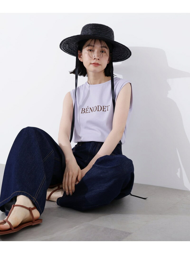 Rakuten - 【SALE／30%OFF】フロッキープリントノースリーブTシャツ N. Natural Beauty Basic エヌ ナチュラルビューティーベーシック* トップス カットソー・Tシャツ グレー パープル ホワイト【RBA_E】[Rakuten Fashion]