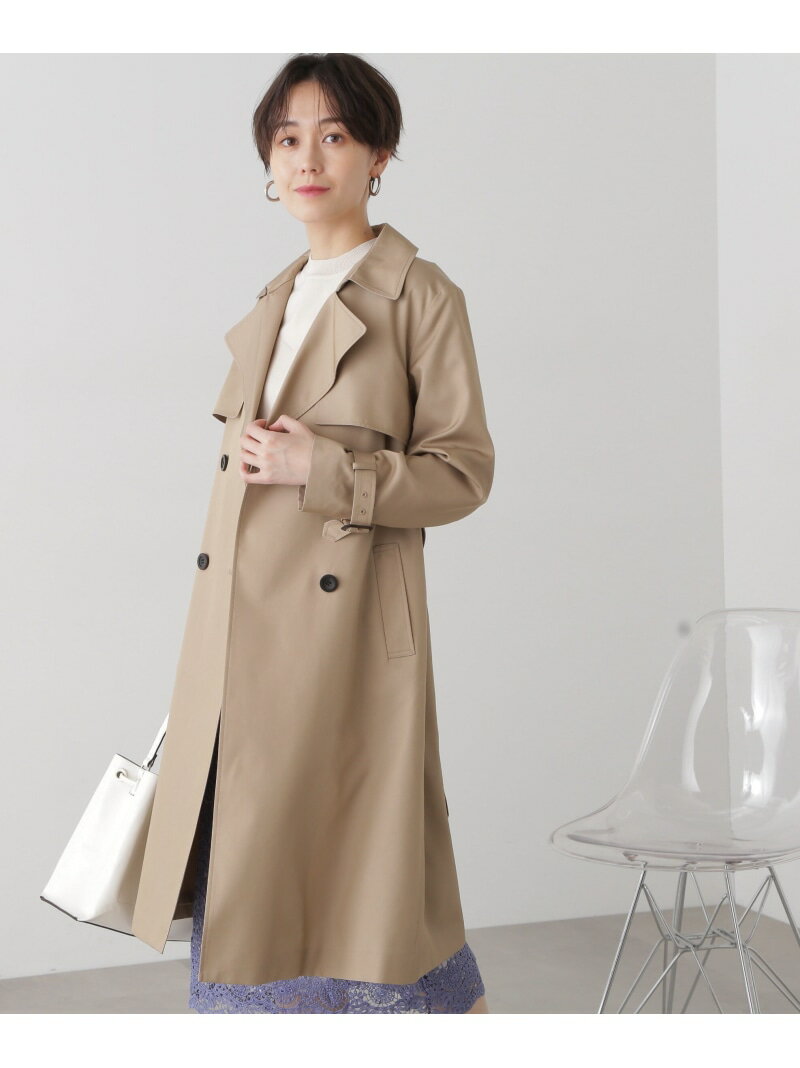 ナチュラルビューティーベーシック ジャケット レディース ベーシックツイルトレンチコート《S Size Line》 24SS N. Natural Beauty Basic エヌ ナチュラルビューティーベーシック* ジャケット・アウター その他のジャケット・アウター ベージュ【送料無料】[Rakuten Fashion]