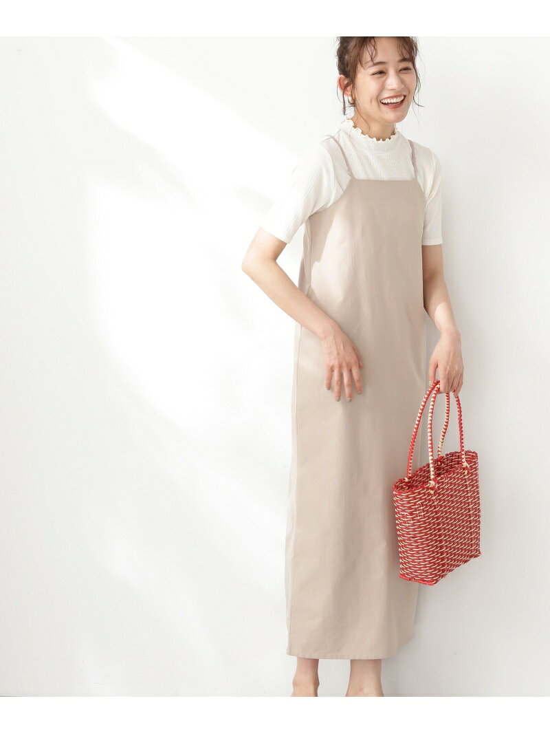 【SALE／60%OFF】キャミワンピ&インナーセット N. Natural Beauty Basic エヌ ナチュラルビューティーベーシック* ワンピース・ドレス ワンピース ベージュ ブラック【RBA_E】【送料無料】[Rakuten Fashion]