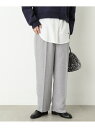 スプリングツイードワイドパンツ《S Size Line》 N. Natural Beauty Basic エヌ ナチュラルビューティーベーシック* パンツ その...