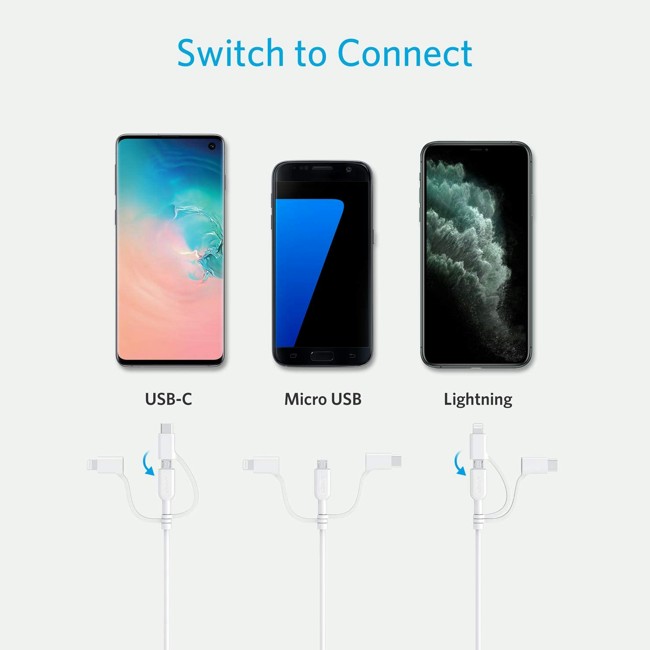 Anker PowerLine II 3-in...の紹介画像2