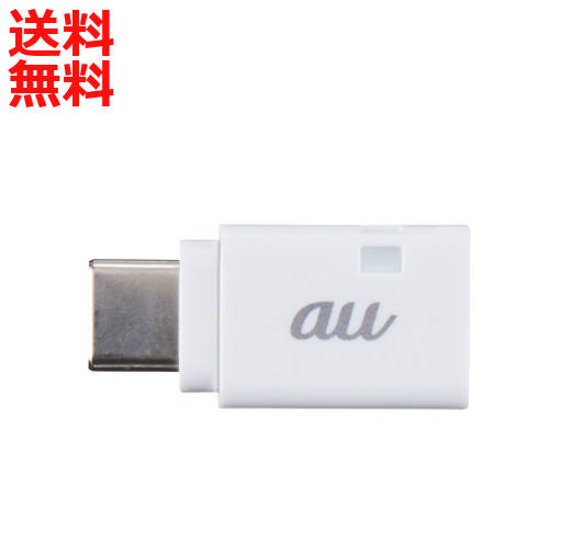 au純正 MicroUSB-TypeC 変換アダプタ 0601PHA 充電 ■