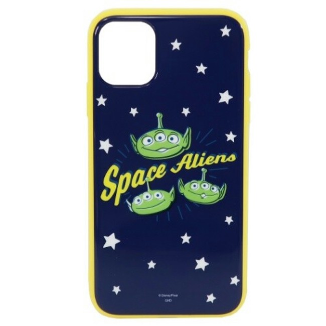 ディズニー ピクサー トイストーリー [ iPhone 11 ] キャラクター エイリアン Space Aliens 耐衝撃 ソフト オープンケース グルマンディーズ