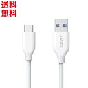 Type-C USB-C ＆ USB-A 3.0ケーブル Anker PowerLine 0.9m 急速充電 データ転送 Galaxy iPad Pro (2018, 11インチ) MacBook MacBook Air (2018) Xperia ■