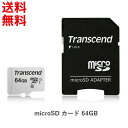 Transcend microSDJ[h 64GB UHS-I Class10 TS64GUSD300S-A Nintendo Switch CV XCb` mFς 