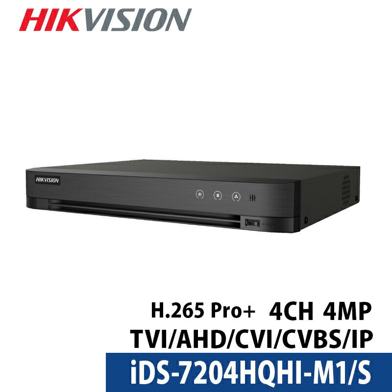 NO1CCTV㤨400 HIKVISION ϥӥ DVR쥳 AIǽդ ʥϥӥ 4ch iDS-7204HQHI-M1/SפβǤʤ26,000ߤˤʤޤ
