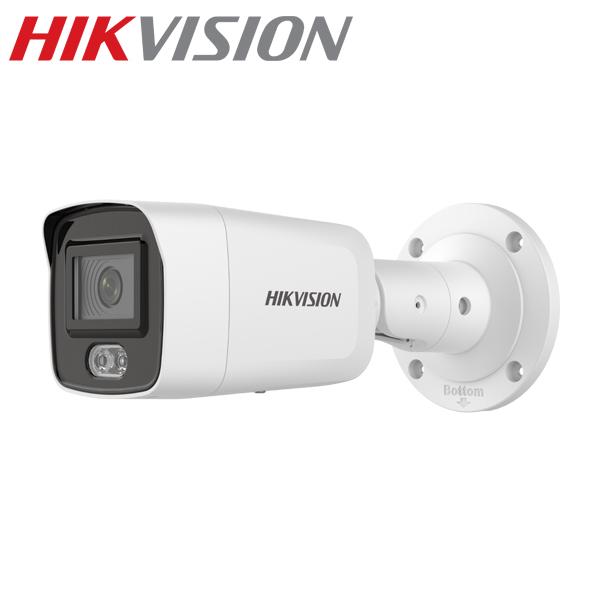 [HIKVISION] [IP-8M] 24時間カラーIPカメラ/DS-2CD2087G2-L/人,車,ライン,エリア検知/動き検知アラーム/LED 40M//H.265+/PoE/防水/SDカード可/イベント/メタル