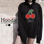 ѡ ǥ  å ѡ ץ륪С hoodie Ĺµ ադ ץ륪С ڥ åץ XS S M L XL XXL  ͤ襤 ե롼  ꡼ cherry 뤫 ڹ