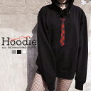 パーカー レディース メンズ スウェット パーカー プルオーバー hoodie 長袖 フード付き プルオーバー ペア カップル XS S M L XL XXL おしゃれ 大人かわいい ネクタイ だまし絵 トロンプルイユ おもしろ ユーモア ユニークプリント 柄(4)