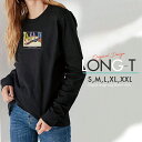 Tシャツ ロンT クルーネック 丸首 綿 長袖 カットソー レディース カットソー S M L XL XXL メンズ シンプルだから合わせやすい 大人かわいい オシャレ ペア カップル リンクコーデ 80's 80年代 レトロ 懐かしい ローラー スケート 名言 メッセージ ストリート