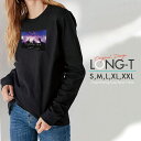 Tシャツ ロンT クルーネック 丸首 綿 長袖 カットソー レディース カットソー S M L XL XXL メンズ シンプルだから合わせやす 大人かわいい オ...