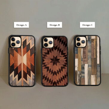 iPhone12 ケース pro max 木製 iPhone12 mini ケース iPhone11 ウッドケース iPhone8 7ケース SE 第2世代 iPhoneXR ケース 天然木 シリコン TPU ハードケース 耐衝撃 ethnic art エスニック ネイティブ 【レビュー記入で洗える冷却マスク3枚プレゼント】
