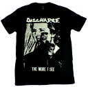 【DISCHARGE】ディスチャージ「THE MORE I SEE」 Tシャツ