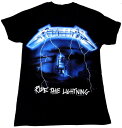 【METALLICA】メタリカ「RIDE THE LIGHTNING TRACKS」Tシャツ