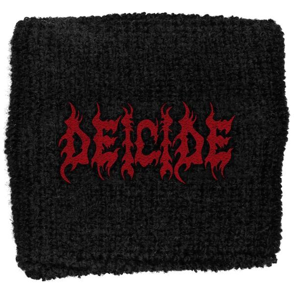 DEICIDE リストバンドです ロゴは刺しゅうです 長さ 8cm　サイズフリー