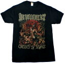 【DEVOURMENT】デヴォアメント「CONCEIVED IN SEWAGE」Tシャツ