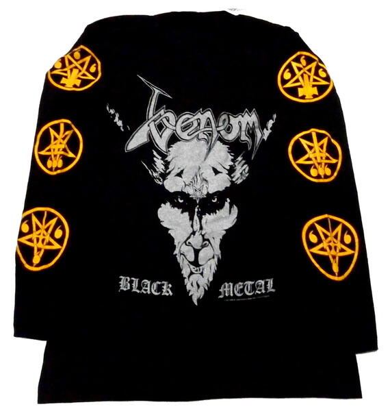 【VENOM】ヴェノム「BLACK METAL」ロングスリーブシャツ
