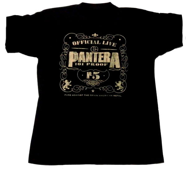 【PANTERA】パンテラ「101 PROOF」Tシャツ