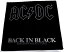 【AC/DC】エーシーディーシー「BACK IN BLACK」布刺しゅうパッチ