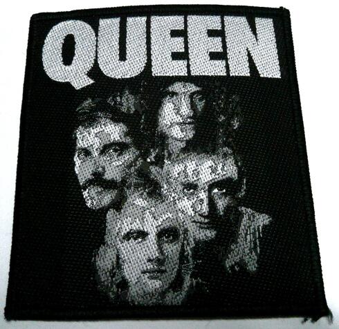 【QUEEN】クイーン「FACES」布刺しゅうパッチ