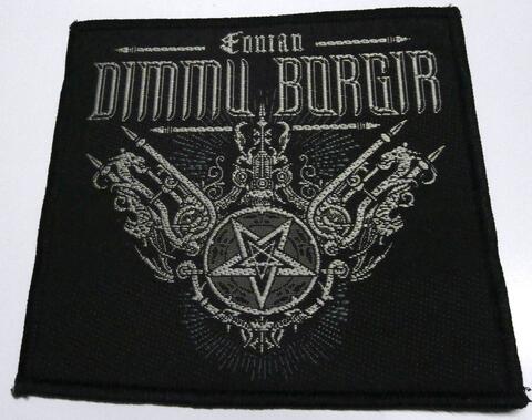 【DIMMU BORGIR】ディムボルギル「EONIAN」布刺しゅうパッチ 【DIMMU BORGIR】ディムボルギル「EONIAN」布刺しゅうパッチ