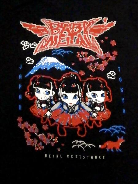 【BABYMETAL】ベビーメタル「PIXEL TOKYO US」Tシャツ