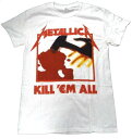【METALLICA】メタリカ「KILL 'EM ALL WHITE」Tシャツ