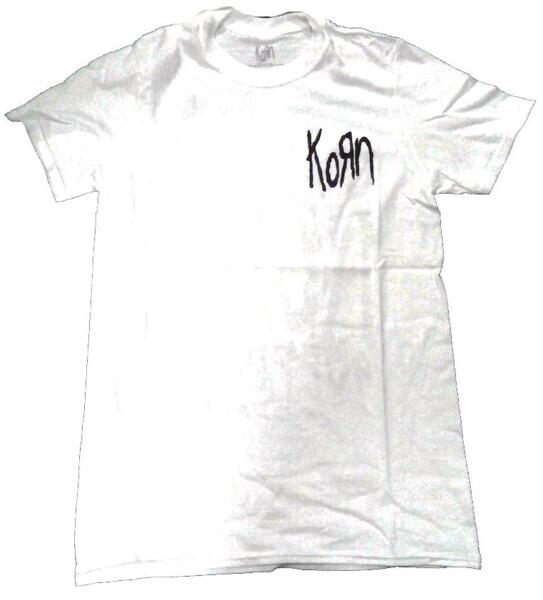 【KORN】コーン「SCRATCHED TYPE」Tシャツ