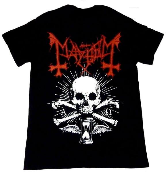 【MAYHEM】メイヘム「ALPHA OMEGA DAEMON」Tシャツ