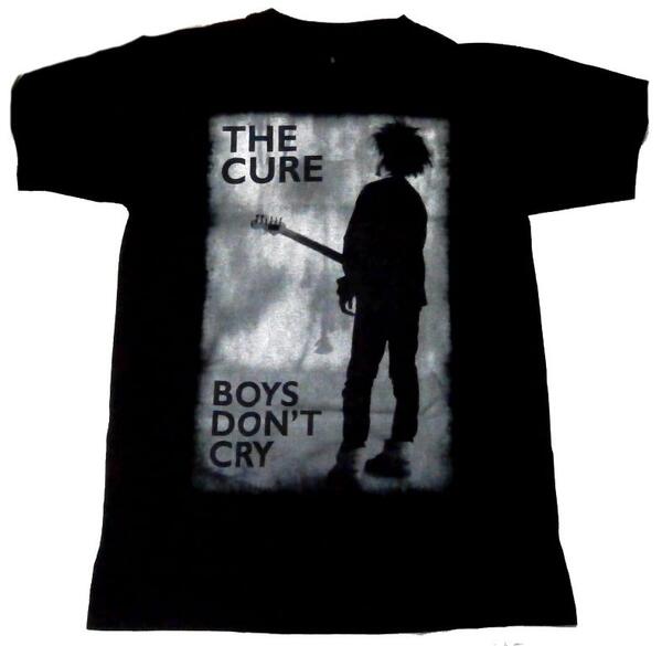 【THE CURE】ザ キュアー「BOYS DON 039 T CRY」Tシャツ
