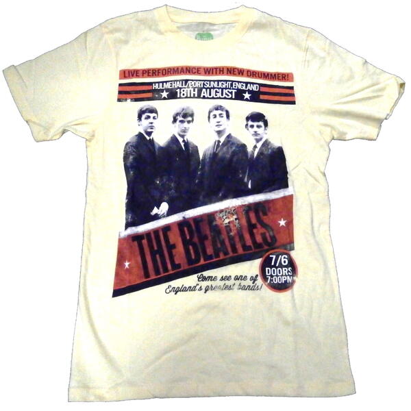 【THE BEATLES】ビートルズ「1962 PORT SUNLIGHT」Tシャツ