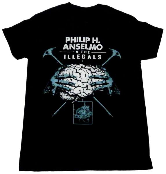 【PHILIP H. ANSELMO AND THE ILLEGALS】フィリップアンセルモ アンド ジ イリーガルズ「BRAIN」Tシャツ