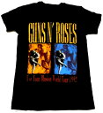 【GUNS ROSES】ガンズ アンド ローゼズ「USE YOUR ILLUSION WORLD TOUR」Tシャツ