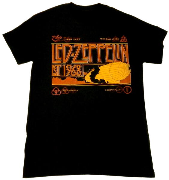 楽天バンドTシャツ NO-REMORSE【LED ZEPPELIN】レッドツェッペリン「ZEPPELIN AND SMOKE」Tシャツ